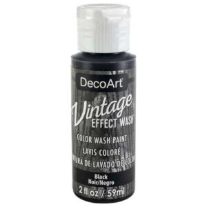 DecoArt Black Vintage Effects Wash 2oz