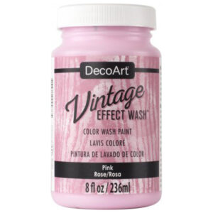 DecoArt Pink Decoart Vintage Effect Wash 8oz