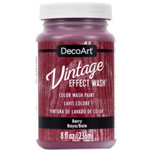 DecoArt Berry Decoart Vintage Effect Wash 8oz