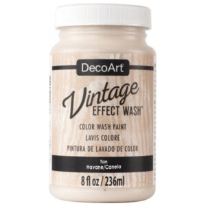 DecoArt Tan Decoart Vintage Effect Wash 8oz