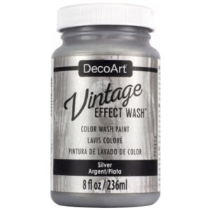DecoArt Silver Decoart Vintage Effect Wash 8oz