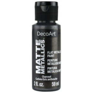 DecoArt Charcoal Matte Metallics 2oz