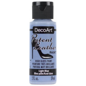 DecoArt Light Blue Patent Leather