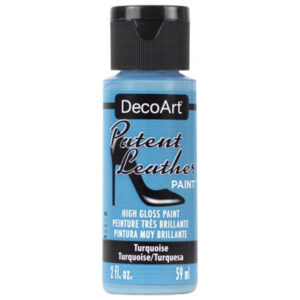 DecoArt Turquoise Patent Leather