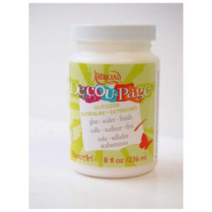 DecoArt Decou-page Outdoor - Wide Pot