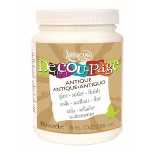 DecoArt Decou-page Antique - Wide Pot