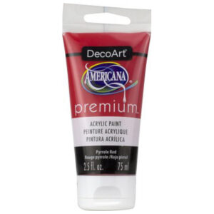 DecoArt Pyrrole Red Premium Acrylic