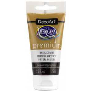 DecoArt Transparent Yellow Iron Oxide Premium