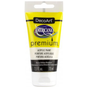 DecoArt Hansa Yellow Medium Premium Acrylic