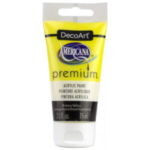 DecoArt Primary Yellow Premium Acrylic