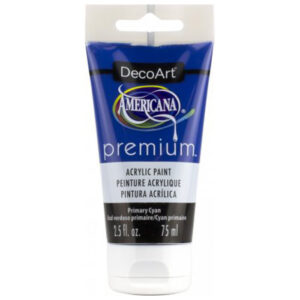 DecoArt Primary Cyan Premium Acrylic