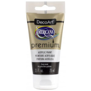 DecoArt Pale Gold Premium Acrylic Metallic