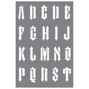 DecoArt Chopper Stencil