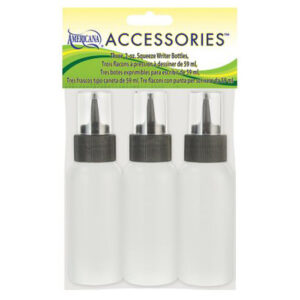DecoArt Empty Fillable Writer Bottles 2oz X3