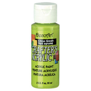 DecoArt Citrus Green Crafters Acrylic 2oz