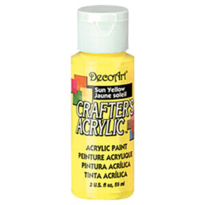 DecoArt Sun Yellow Crafters Acrylic 2oz