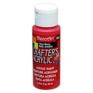 DecoArt Very Berry Crafters Acrylic 2oz