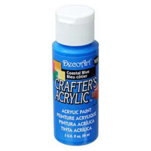 DecoArt Coastal Blue Crafters Acrylic 2oz