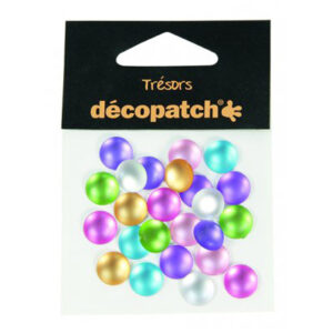 Pack Of 24 Gems, 1cm Pearl P