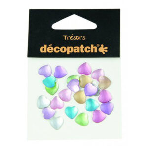 Pack Of 24 Hearts, 1cm Paste