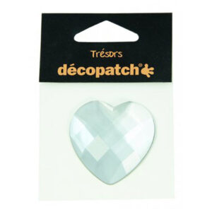 Pack Of 1 Heart, 4.5cm White