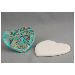 Heart Shaped Coaster (Carton Of 10)