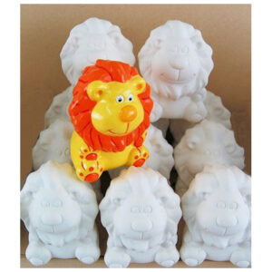 Country Love Crafts Party Time Lion (Carton Of 12)