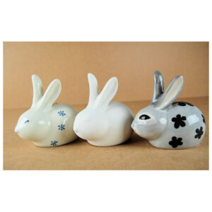 Country Love Crafts Bunny Rabbit Hare Ornament (Carton Of 6)