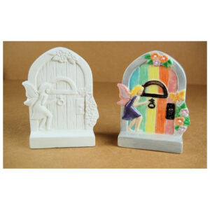 Fairy Tree Door With Flowers (Carton Of 6)