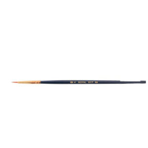 Royal Brush Company Gold Taklon Round Brush - 12 Pack