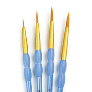 Royal Brush Company Crafters Choice G/nylon Rnd Brush Set 3 Pack