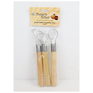 Royal Brush Company Jumbo Ribbon Sculpting Tool 3 Pc Se