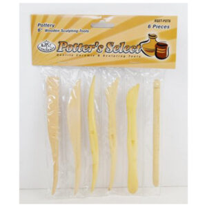 Royal Brush Company Wooden Sculpting 6" 6 Pc