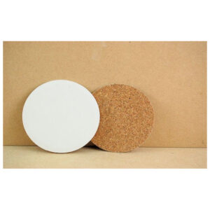 Cork Backing For 3.5 Inch Coaster 82mm