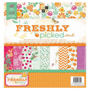 Die Cuts With A View Freshly Picked Stack 48 Count