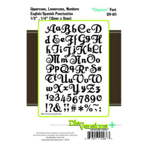 Die-Versions Elegance Font