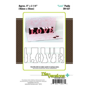 Die-Versions Love Popup