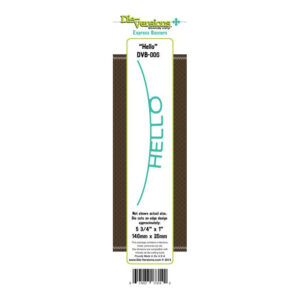 Die-Versions Express Banners - Hello