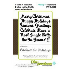 Die-Versions Complements - Holiday 1