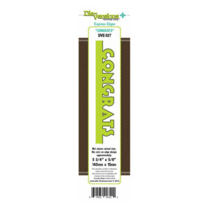 Die-Versions Express Edges - Congrats