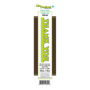 Die-Versions Express Edges - Thank You