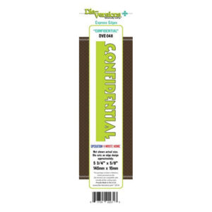 Die-Versions Express Edges - Confidential