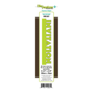 Die-Versions Express Edges - Invitation