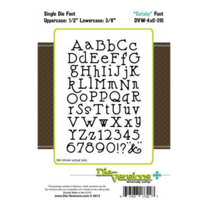Die-Versions Die-versions - Font - Gatsby