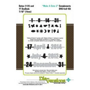 Die-Versions Complements - Make-a-date 2