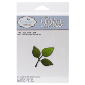 Elizabeth Craft Designs Big Triple Leaf