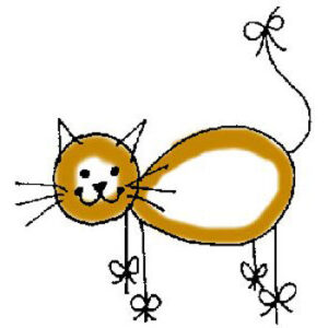 Lindsay Mason Stick Leg Cat