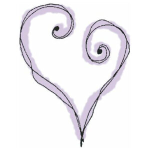 Lindsay Mason Sketch Heart