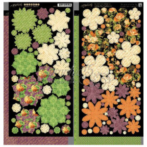 Graphic 45 An Eerie Tale Flowers