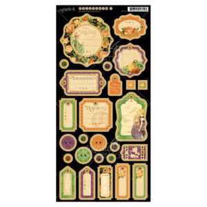 Graphic 45 An Eerie Tale Journaling Chipboard
